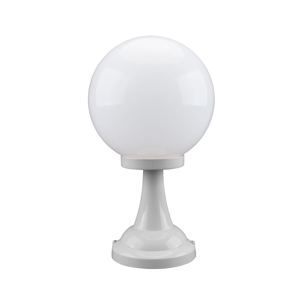 Buy Pillar & Pedestal Lights Australia Siena Large Pillar Light W250mm White Aluminium - 15529