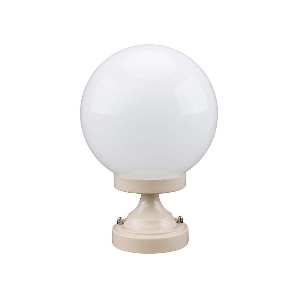 Buy Pillar & Pedestal Lights Australia Siena Small Pillar Light W200mm Beige Aluminium - 15536