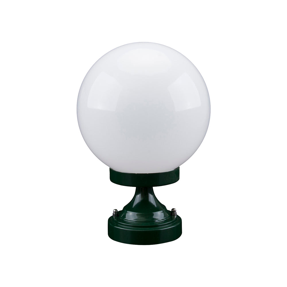 Buy Pillar & Pedestal Lights Australia Siena Small Pillar Light W200mm Green Aluminium - 15539