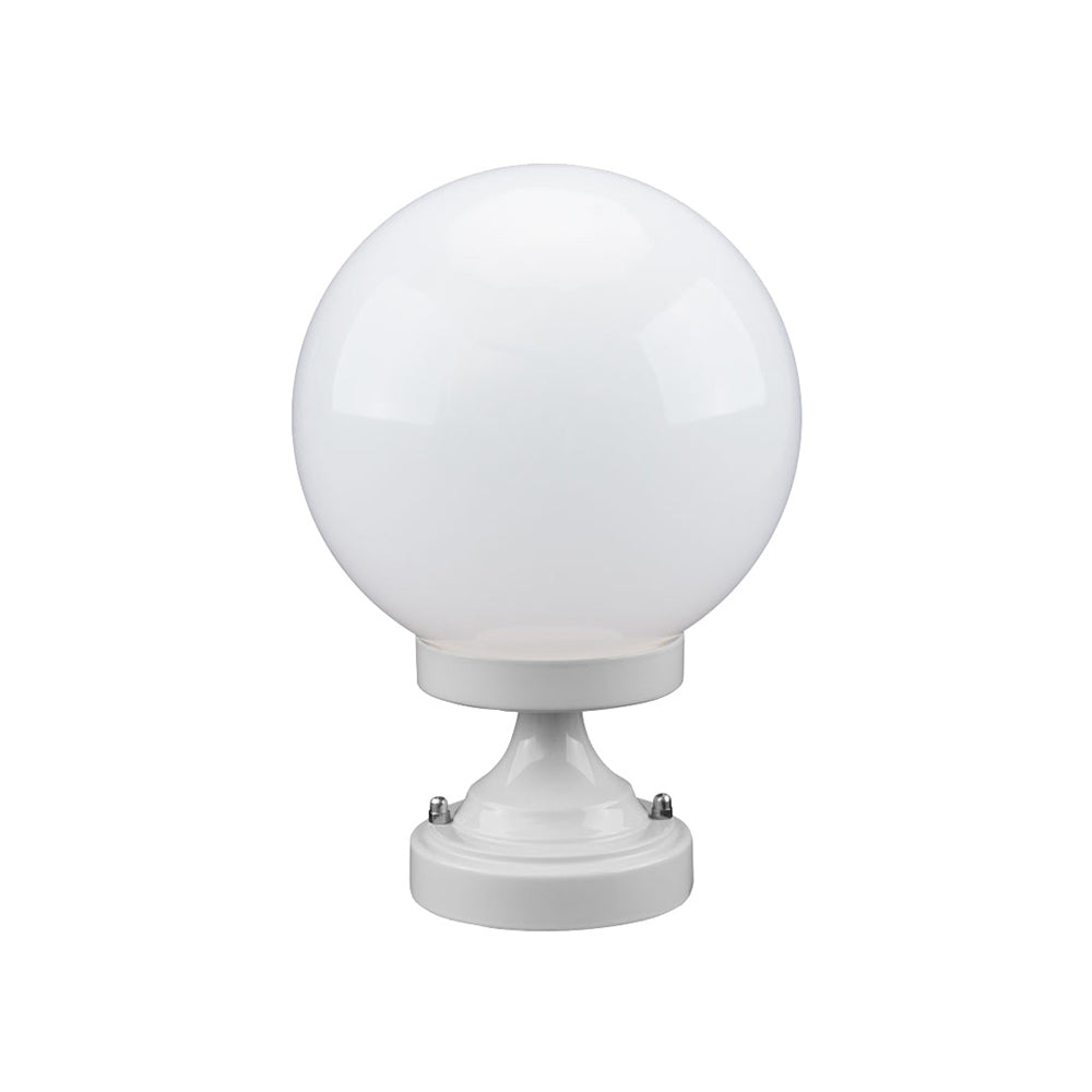 Buy Pillar & Pedestal Lights Australia Siena Small Pillar Light W200mm White Aluminium - 15541