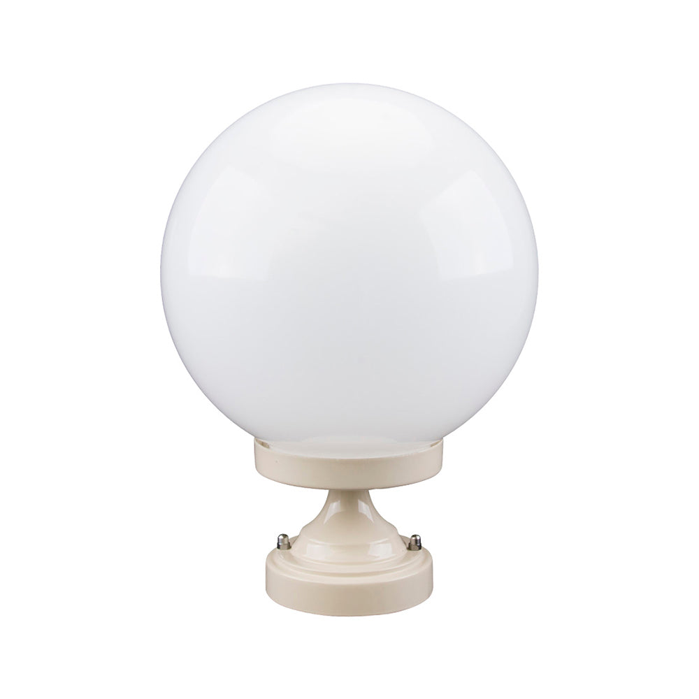 Buy Pillar & Pedestal Lights Australia Siena Small Pillar Light W250mm Beige Aluminium - 15542