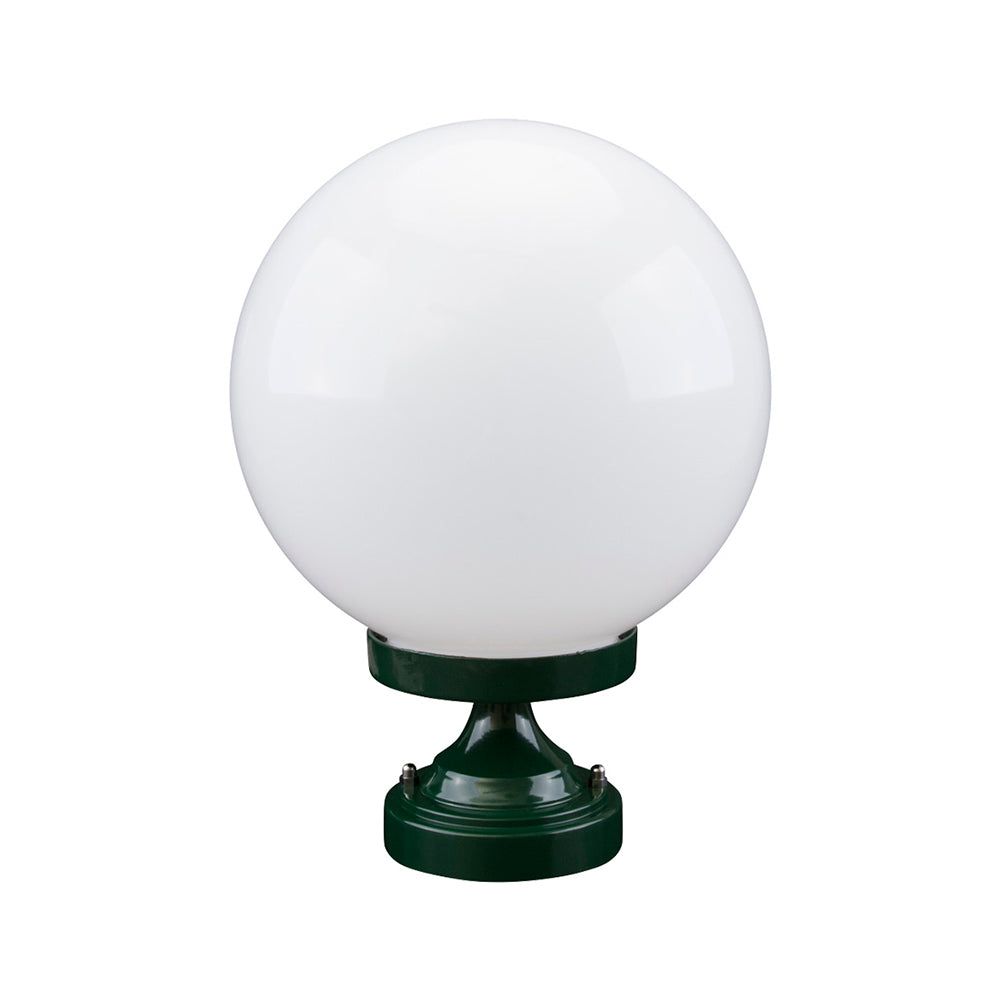 Buy Pillar & Pedestal Lights Australia Siena Small Pillar Light W250mm Green Aluminium - 15545