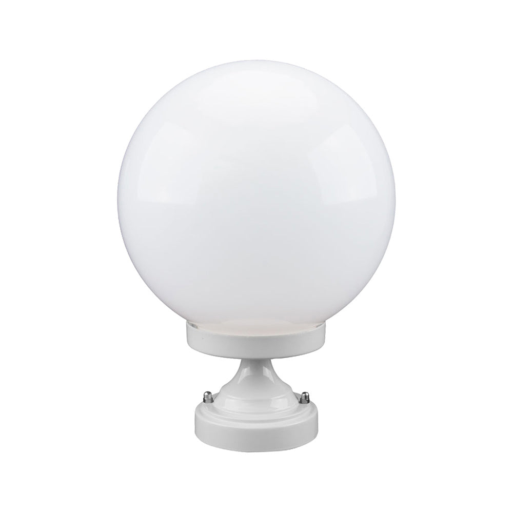 Buy Pillar & Pedestal Lights Australia Siena Small Pillar Light W250mm White Aluminium - 15547