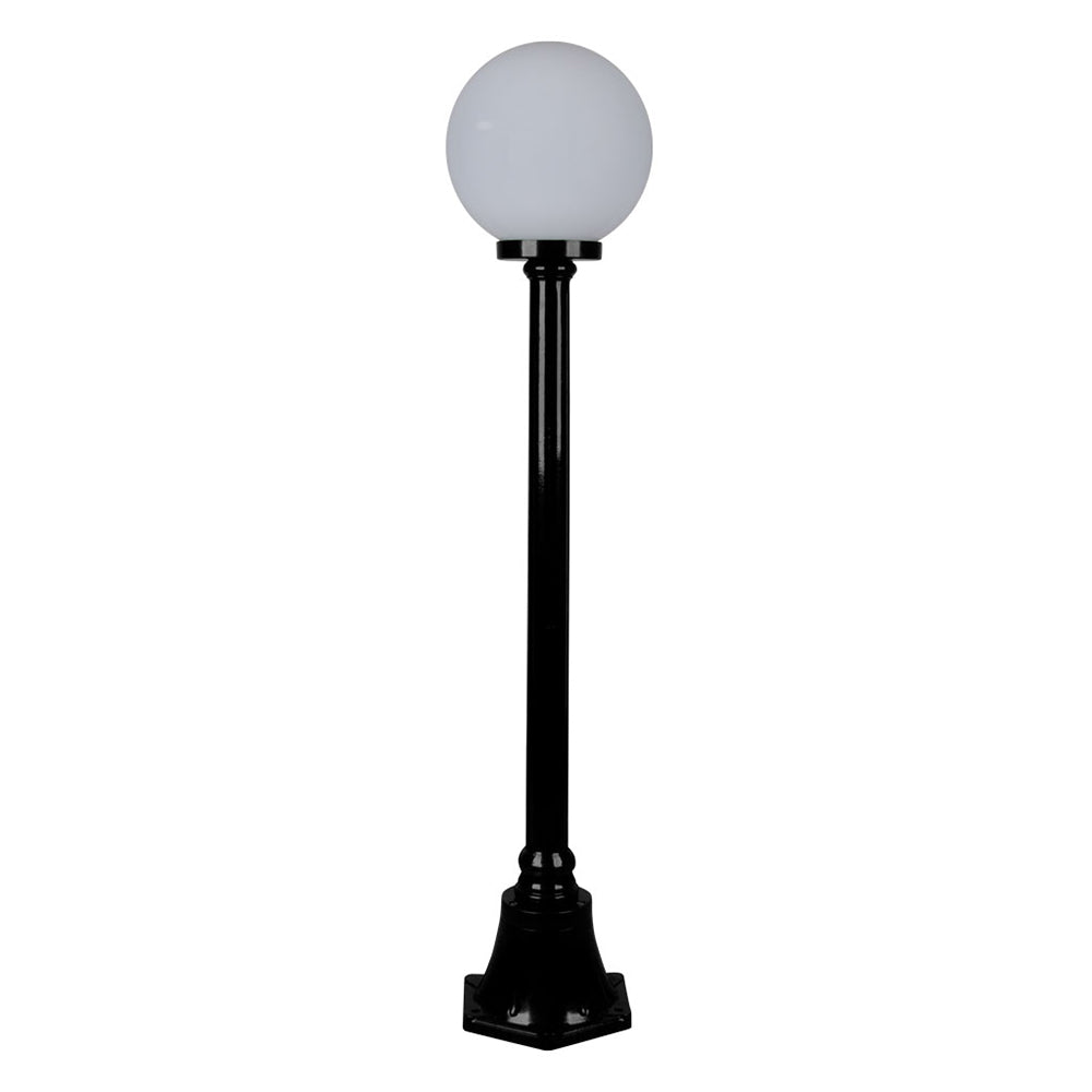 Buy Post Lights Australia Siena Post Light H1250mm W250mm Black Aluminium - 15579