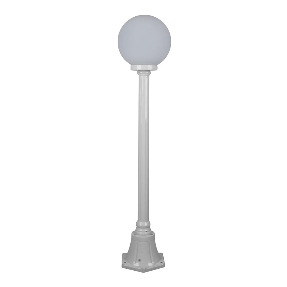 Buy Post Lights Australia Siena Post Light H1250mm W250mm White Aluminium - 15583