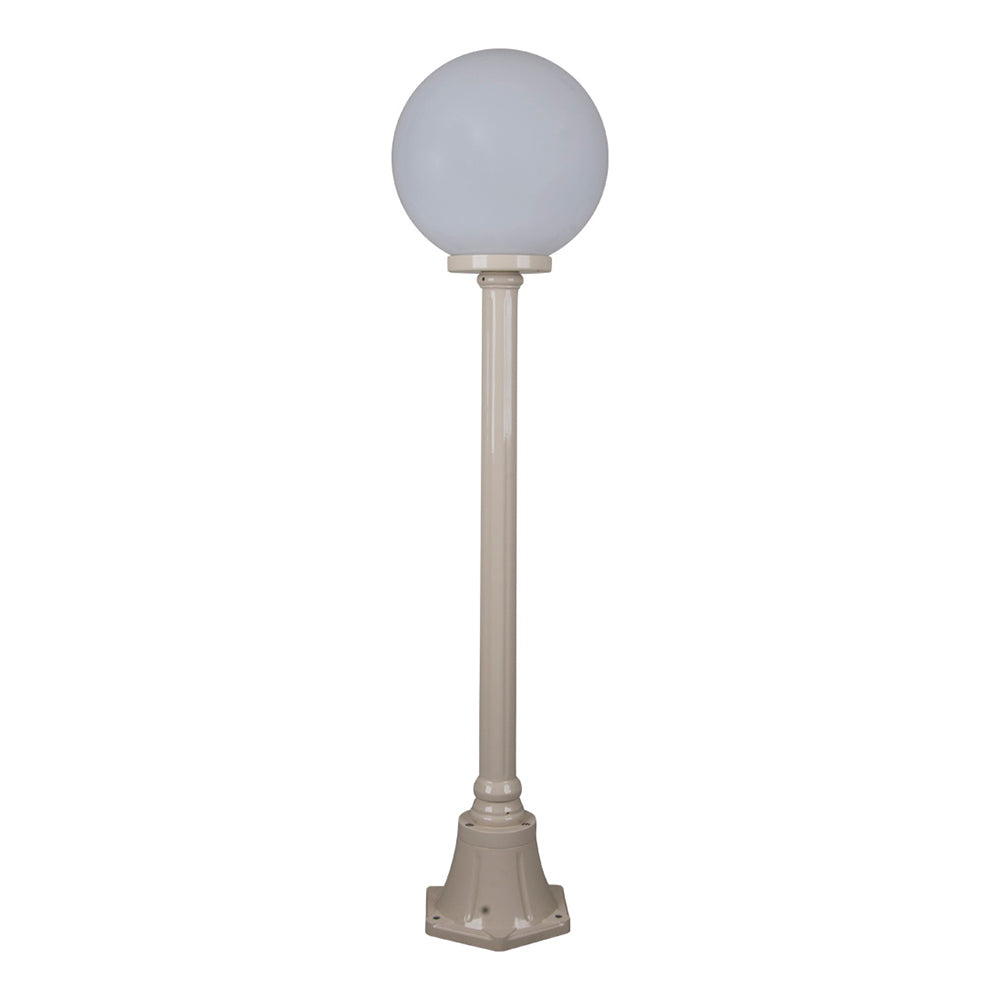 Buy Post Lights Australia Siena Post Light H1250mm W300mm Beige Aluminium - 15584