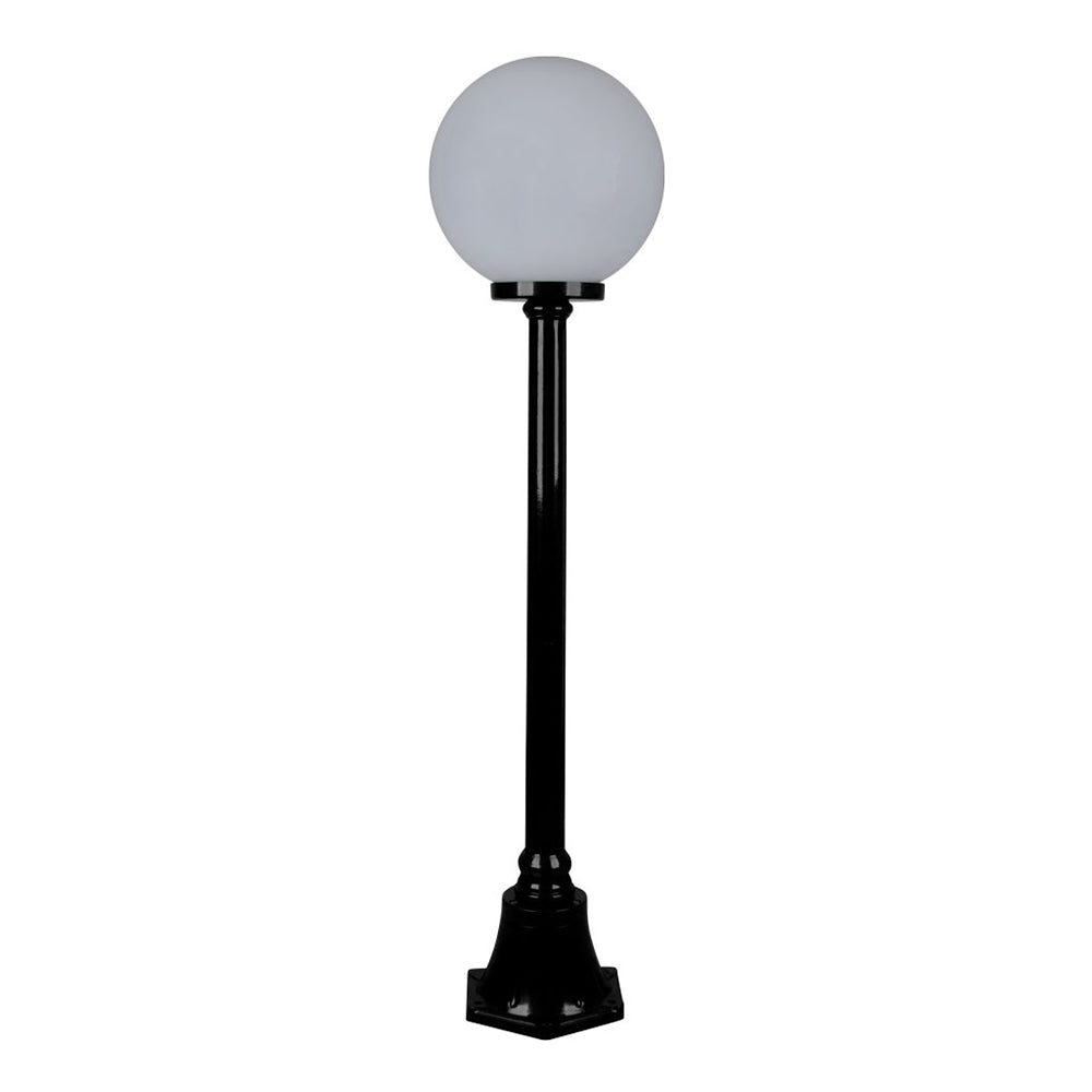 Buy Post Lights Australia Siena Post Light H1250mm W300mm Black Aluminium - 15585