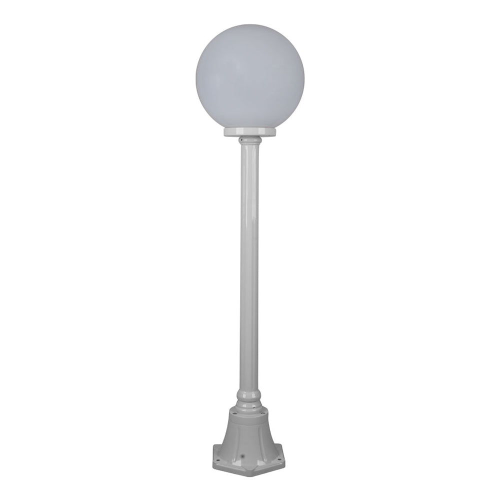 Buy Post Lights Australia Siena Post Light H1250mm W300mm White Aluminium - 15589