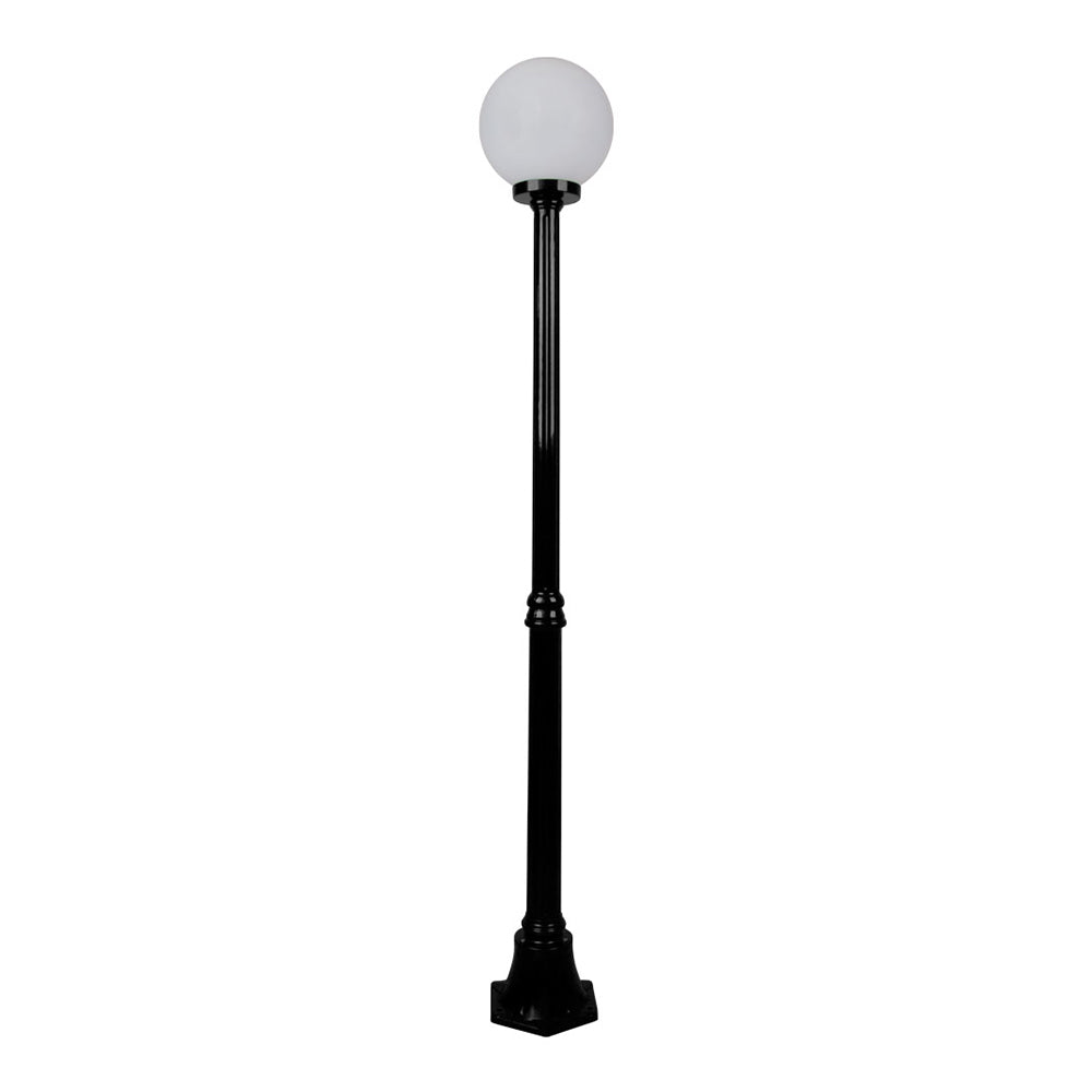 Buy Post Lights Australia Siena Post Light H1930mm W250mm Black Aluminium - 15591