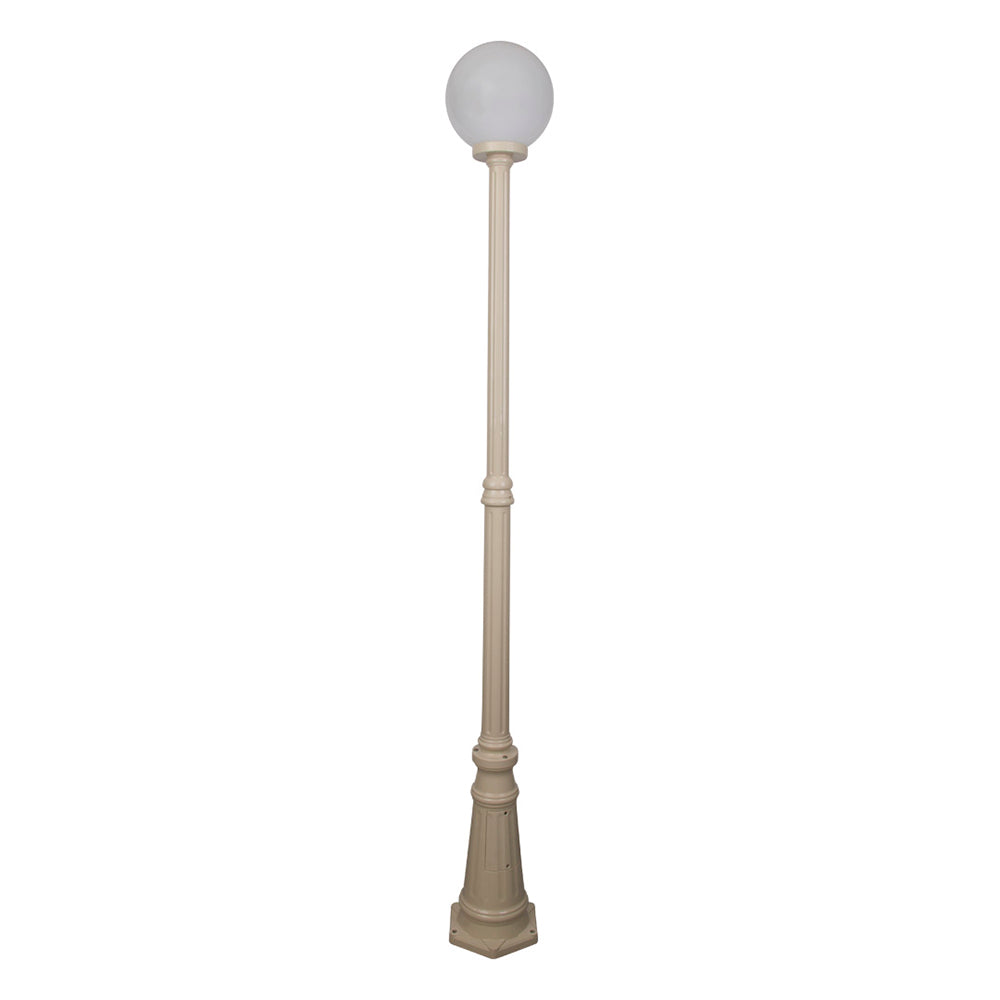 Buy Post Lights Australia Siena Post Light H2210mm W250mm Beige Aluminium - 15602