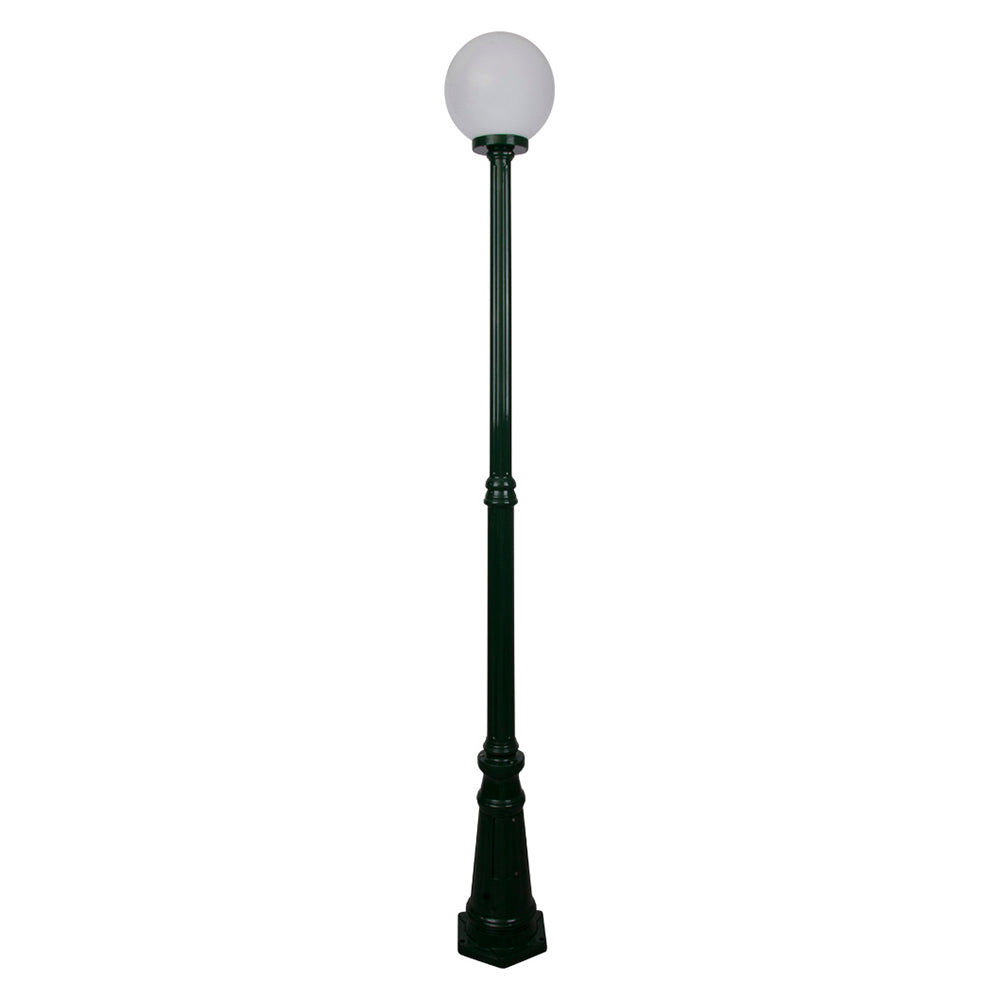 Buy Post Lights Australia Siena Post Light H2210mm W250mm Green Aluminium - 15605