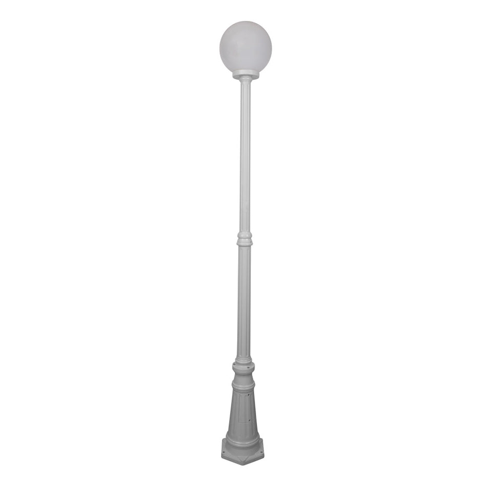 Buy Post Lights Australia Siena Post Light H2210mm W250mm White Aluminium - 15607