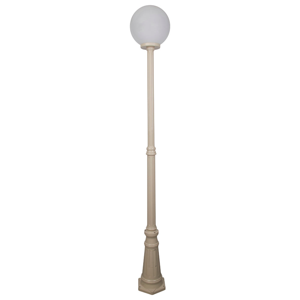 Buy Post Lights Australia Siena Post Light H2260mm W300mm Beige Aluminium - 15608