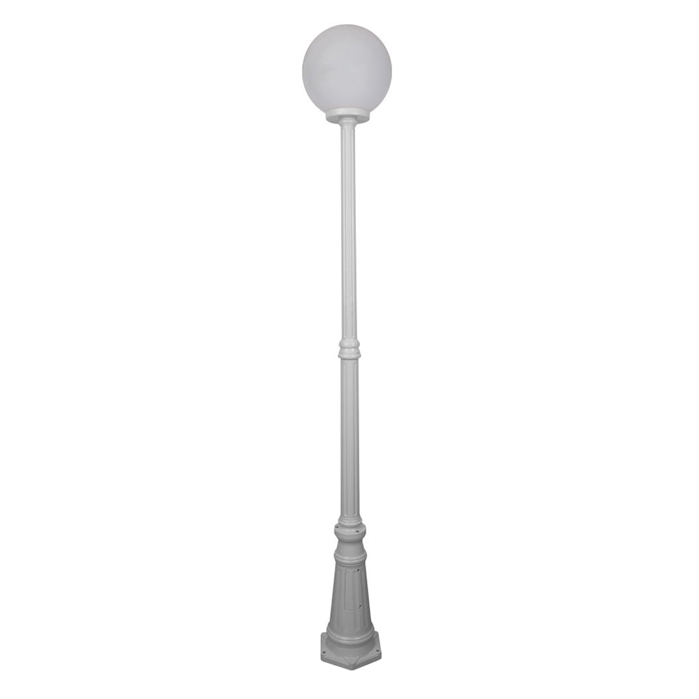 Buy Post Lights Australia Siena Post Light H2260mm W300mm White Aluminium - 15613