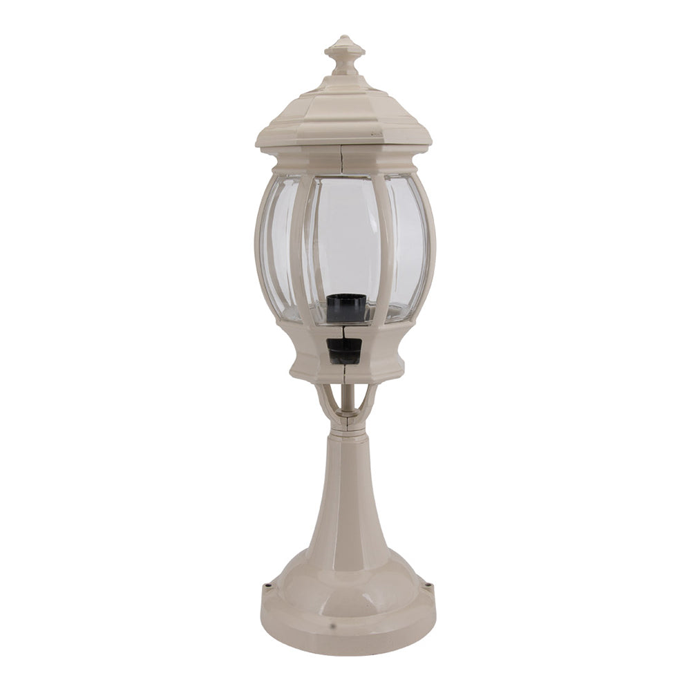 Buy Pillar & Pedestal Lights Australia Vienna Pillar & Pedestal Light Beige Aluminium - 15896