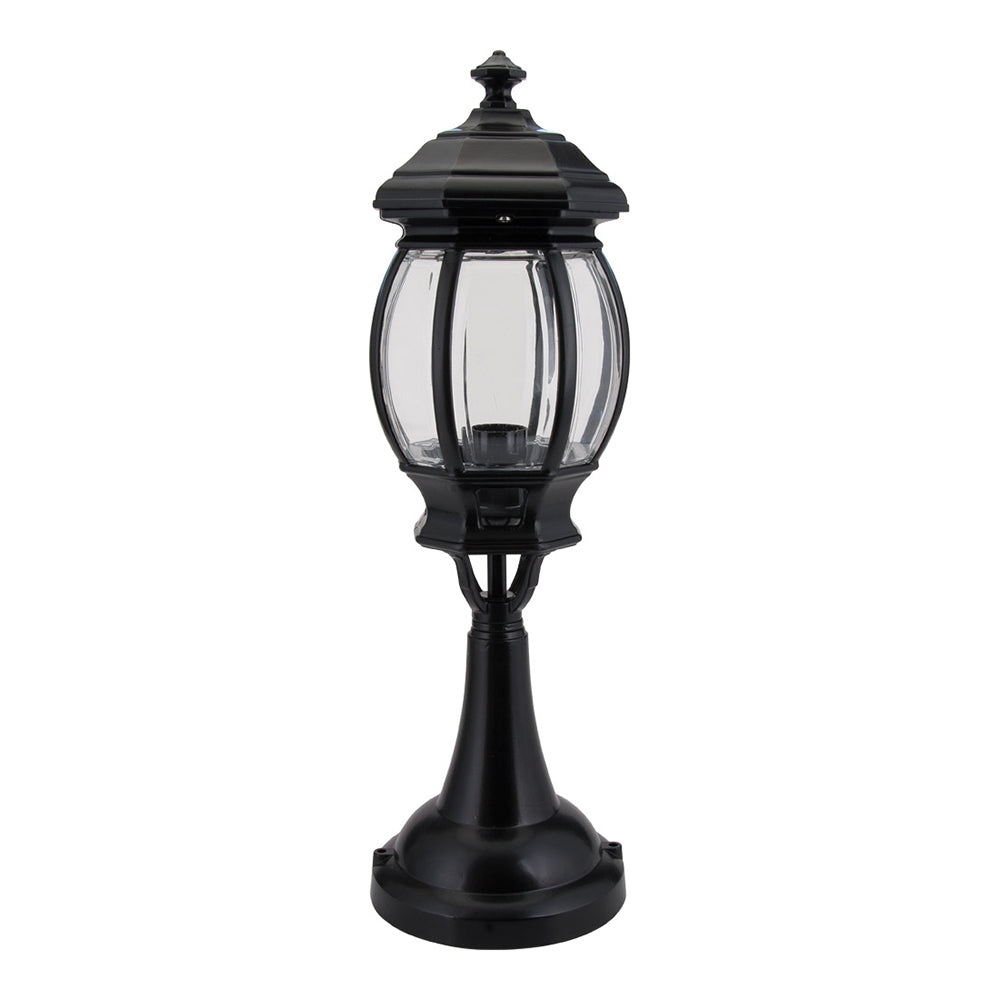 Buy Pillar & Pedestal Lights Australia Vienna Pillar & Pedestal Light Black Aluminium - 15897