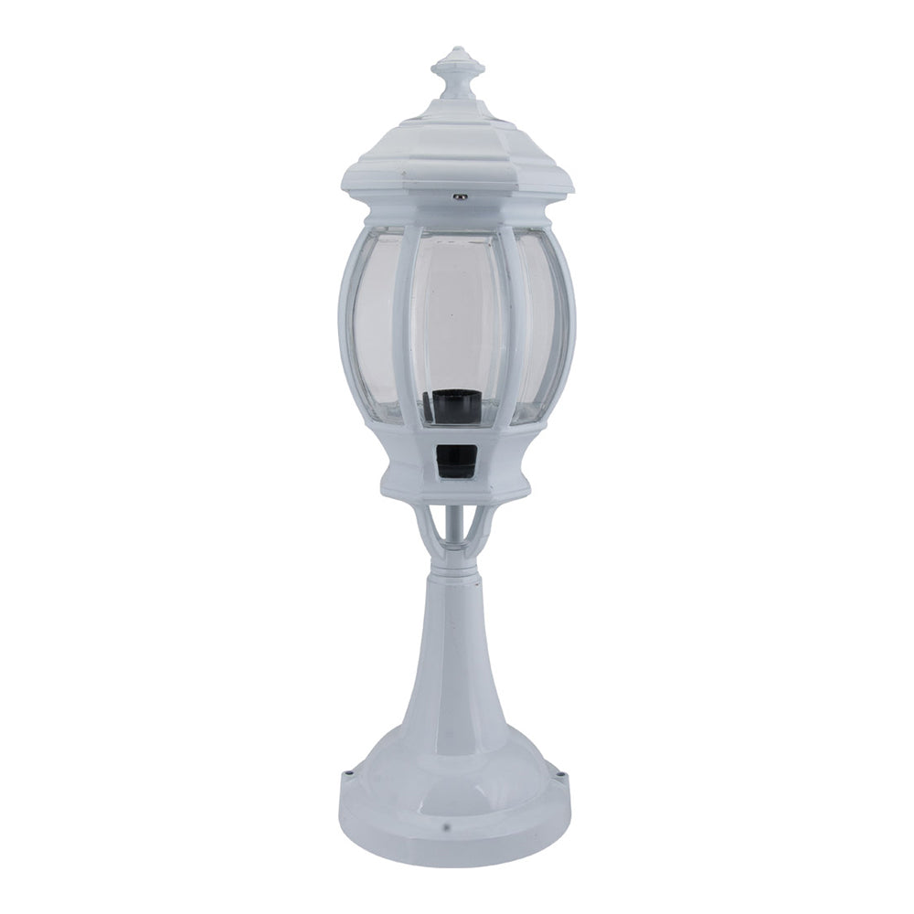 Buy Pillar & Pedestal Lights Australia Vienna Pillar & Pedestal Light White Aluminium - 15901