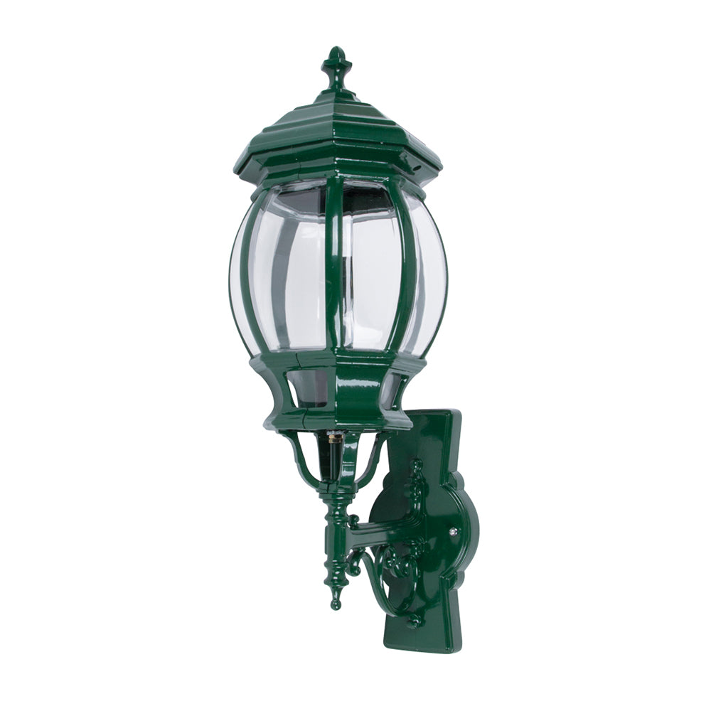 Vienna Wall Sconce Up Bracket H625mm Green Aluminium - 15989