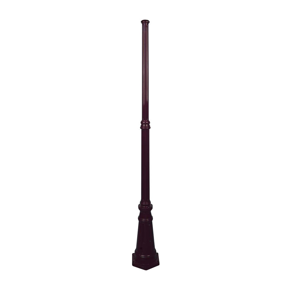 Buy Posts And Bases Australia GTA-220 Post H1950mm Burgundy Aluminium - 16041