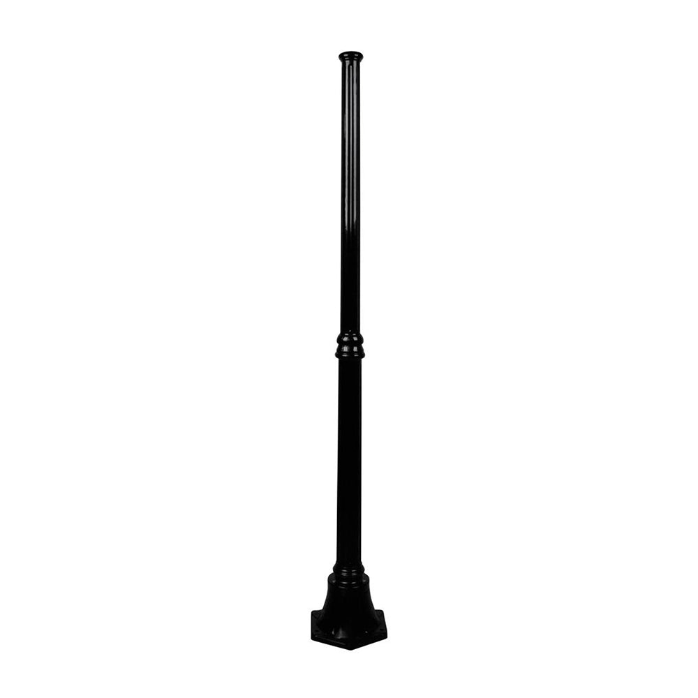 Buy Posts And Bases Australia GTA-221 Post H1570mm Black Aluminium - 16046