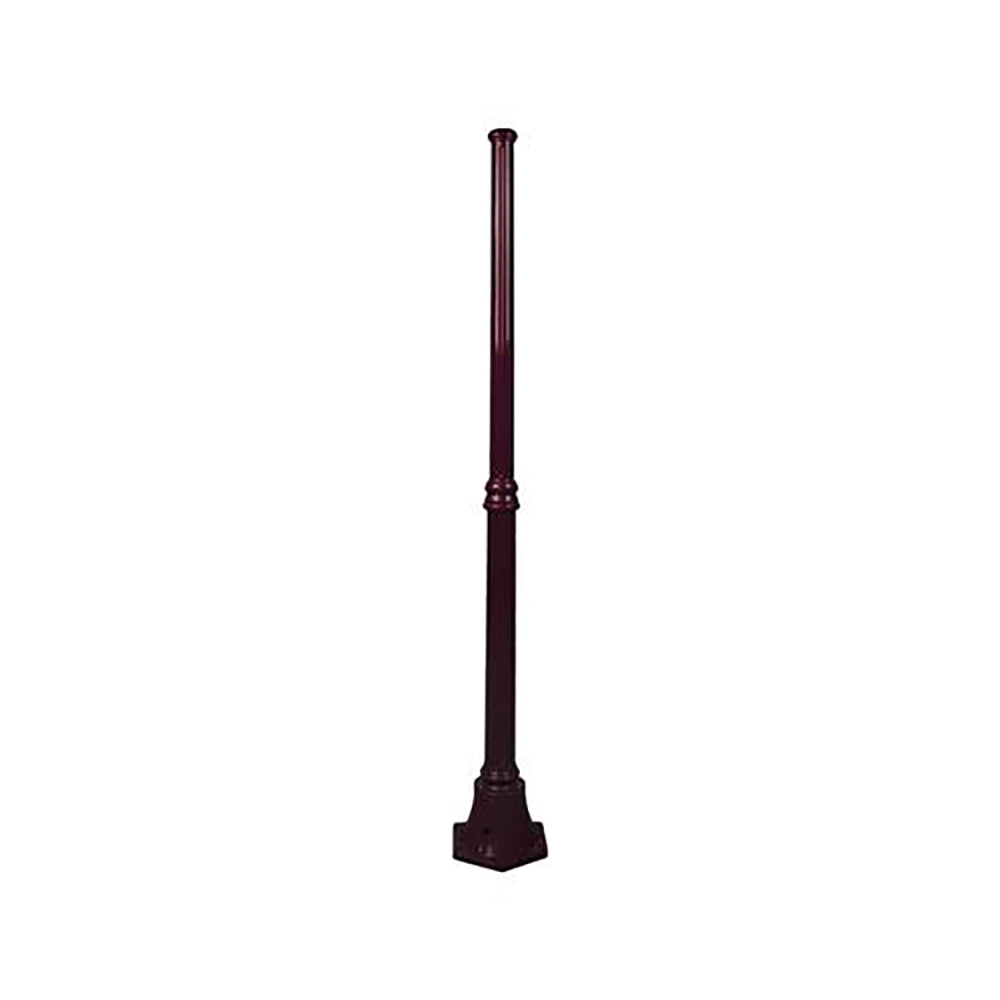 Buy Posts And Bases Australia GTA-221 Post H1570mm Burgundy Aluminium - 16047