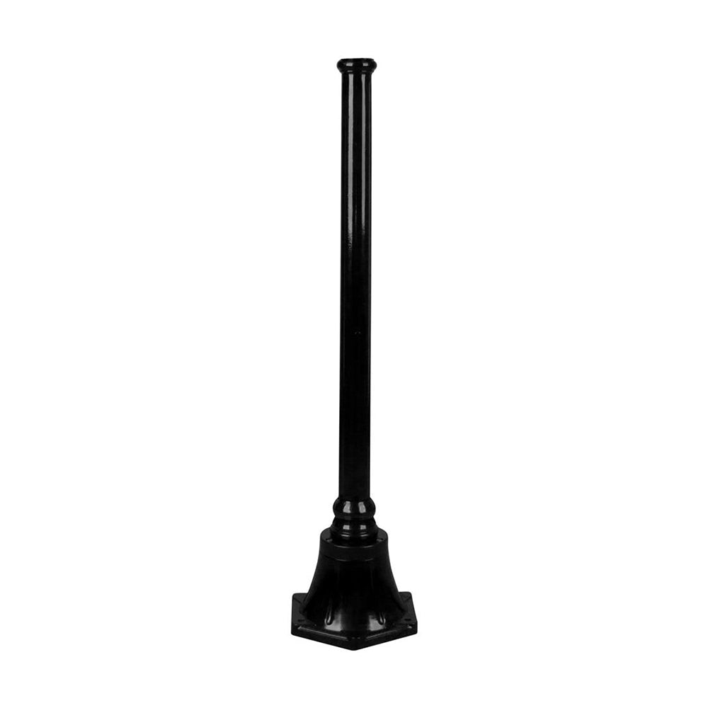 Buy Posts And Bases Australia GTA-222 Post H950mm Black Aluminium - 16052