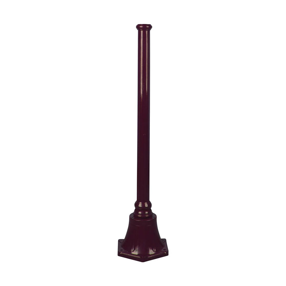 Buy Posts And Bases Australia GTA-222 Post H950mm Burgundy Aluminium - 16053