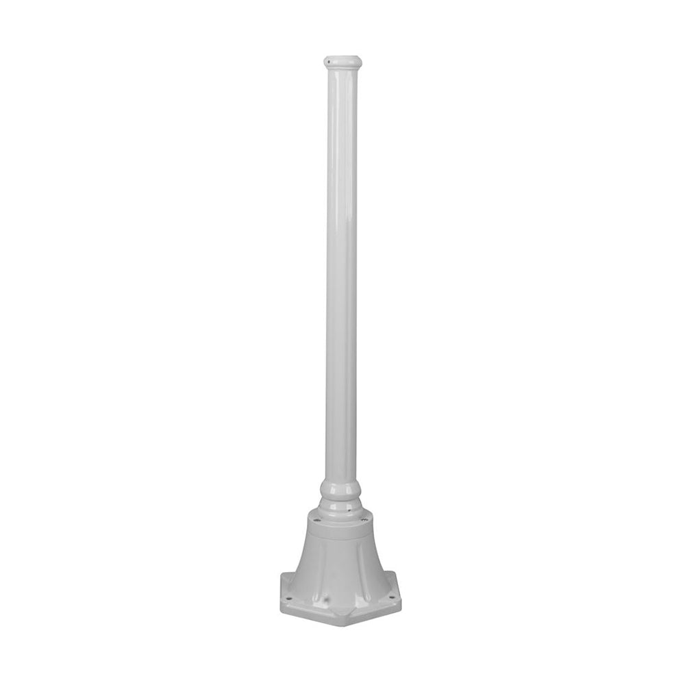 Buy Posts And Bases Australia GTA-222 Post H950mm White Aluminium - 16056