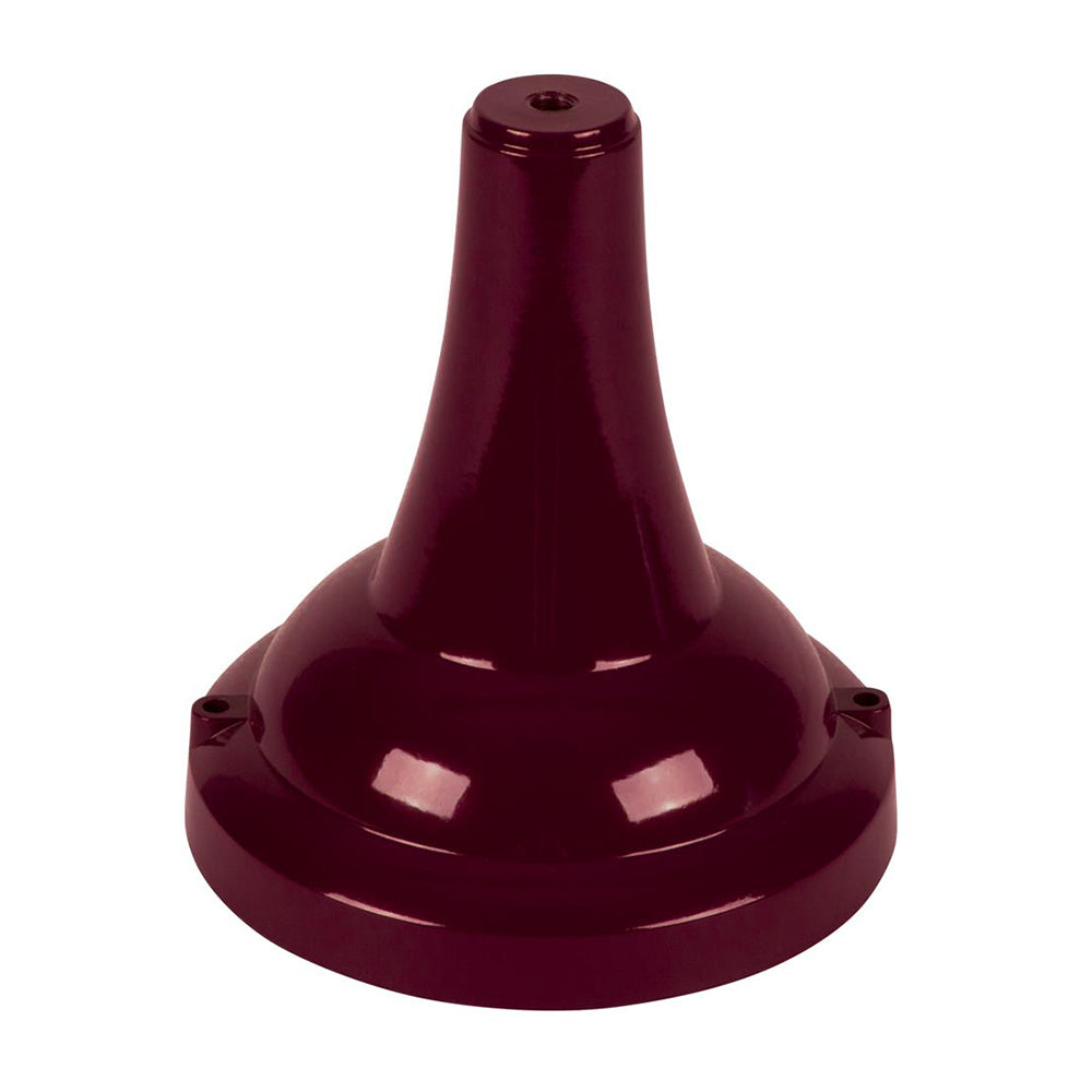 GTA-96 Pillar Post Base Burgundy Aluminium - 16083