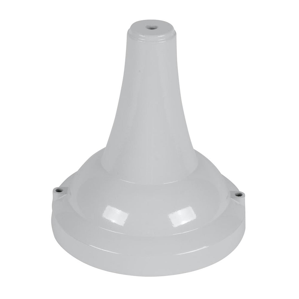 GTA-96 Pillar Post Base White Aluminium - 16086