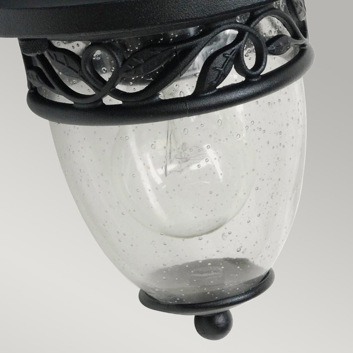 Burford Light Wall Lantern Black - GZH-BF2