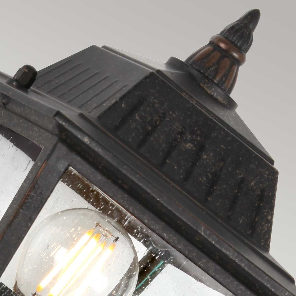 Highnam Light Wall Lantern Weathered Bronze - GZH-HN1