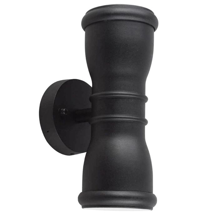 Malvern 2 Light Up & Down Wall Light Black - GZH-MALV