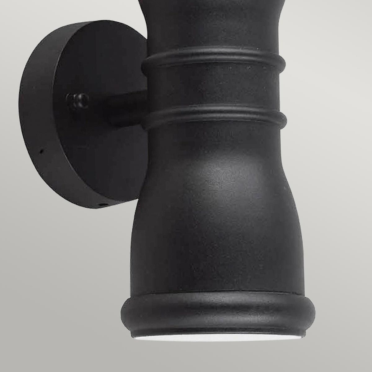 Malvern 2 Light Up & Down Wall Light Black - GZH-MALV