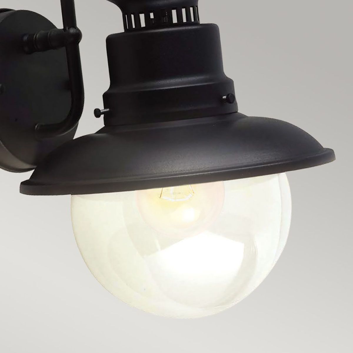 Shipston Light Wall Lantern Black - GZH-SHIP2