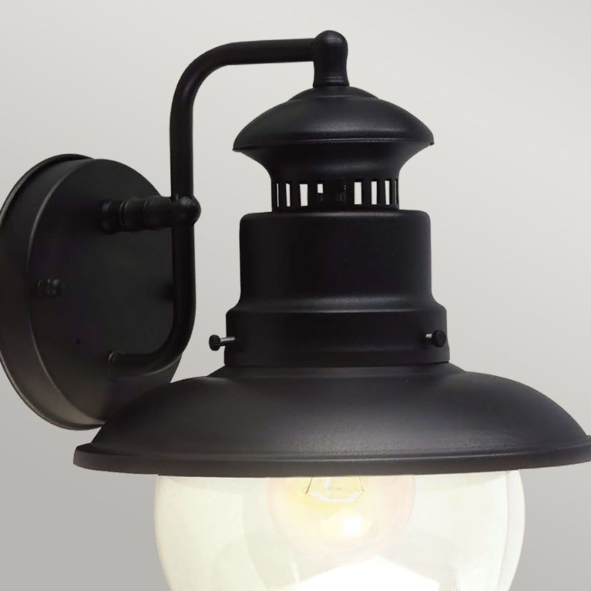 Shipston Light Wall Lantern Black - GZH-SHIP2