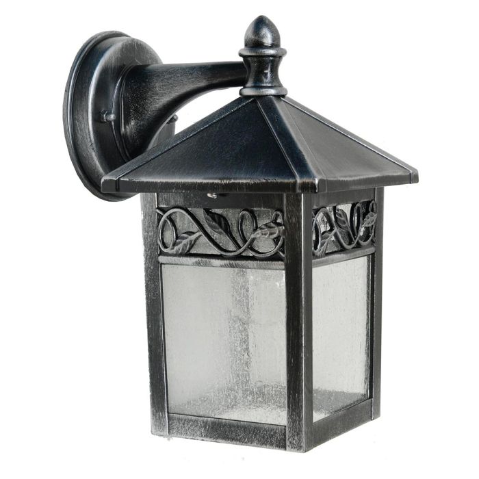 Winchcombe Light Wall Lantern Black & Silver - GZH-WC2