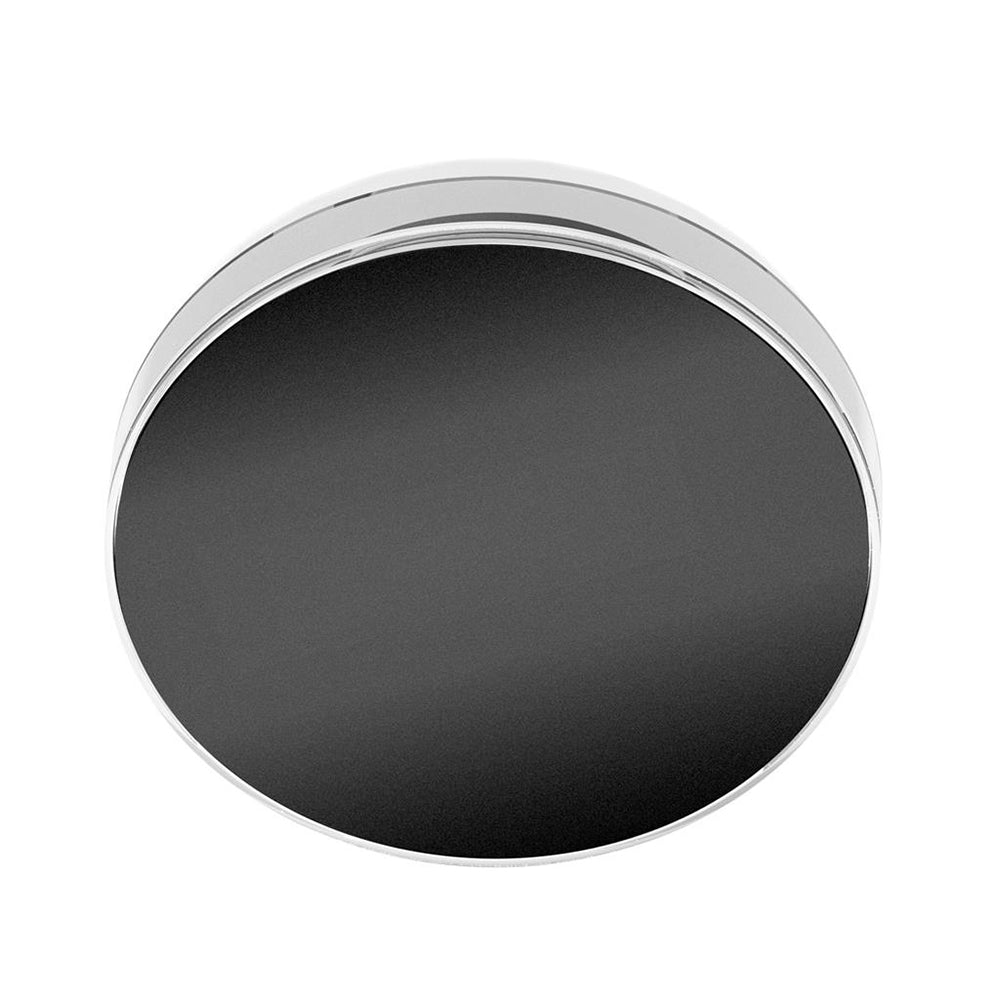 Buy Exterior Wall Lights Australia Halo Round Exterior Wall Light Black Polycarbonate 3000K - 19895