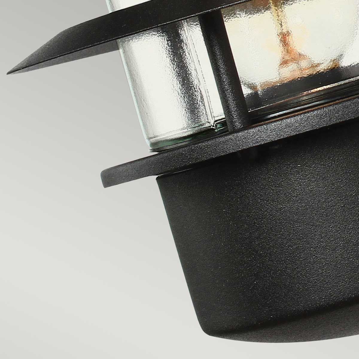 Helsingor Light Wall Lantern Black - HELSINGOR-BK