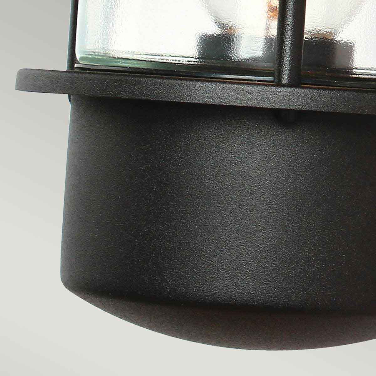 Helsingor Light PIR Wall Lantern Black - HELSINGOR-PIR-BK