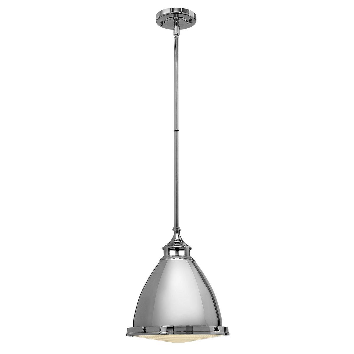 Amelia 1 Light Medium Polished Nickel - HK-AMELIA-P-M-PN