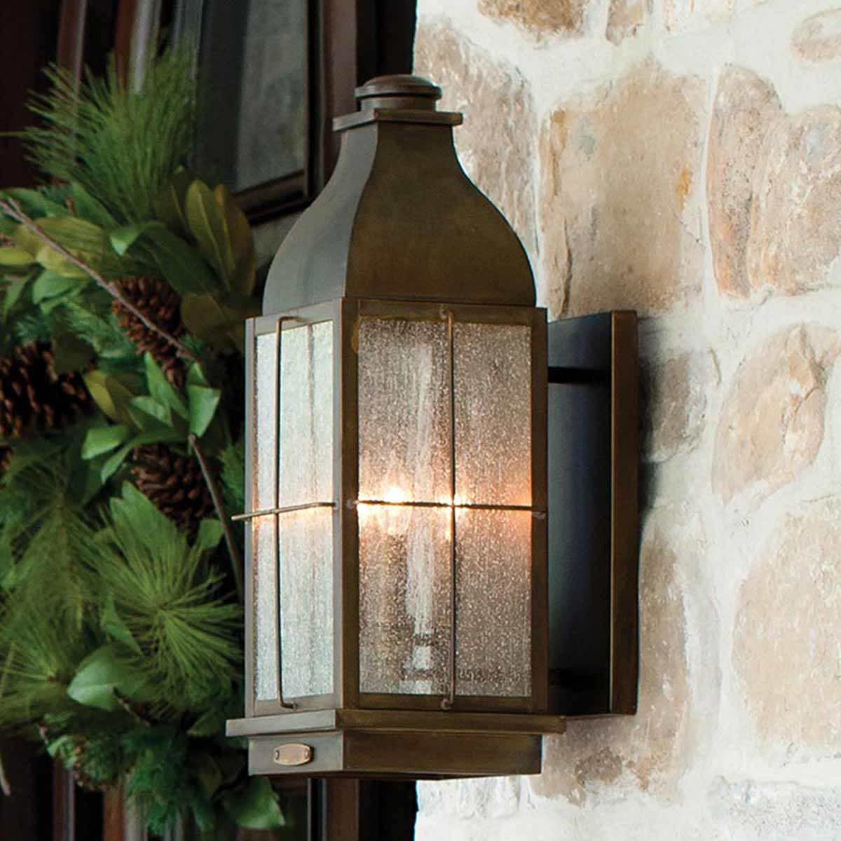 Bingham 2 Light Medium Wall Lantern Sienna - HK-BINGHAM-M