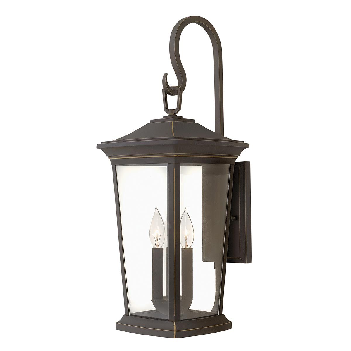 Bromley 3 Light Large Wall Lantern Oil Rubbed Bronze - HK-BROMLEY2-L