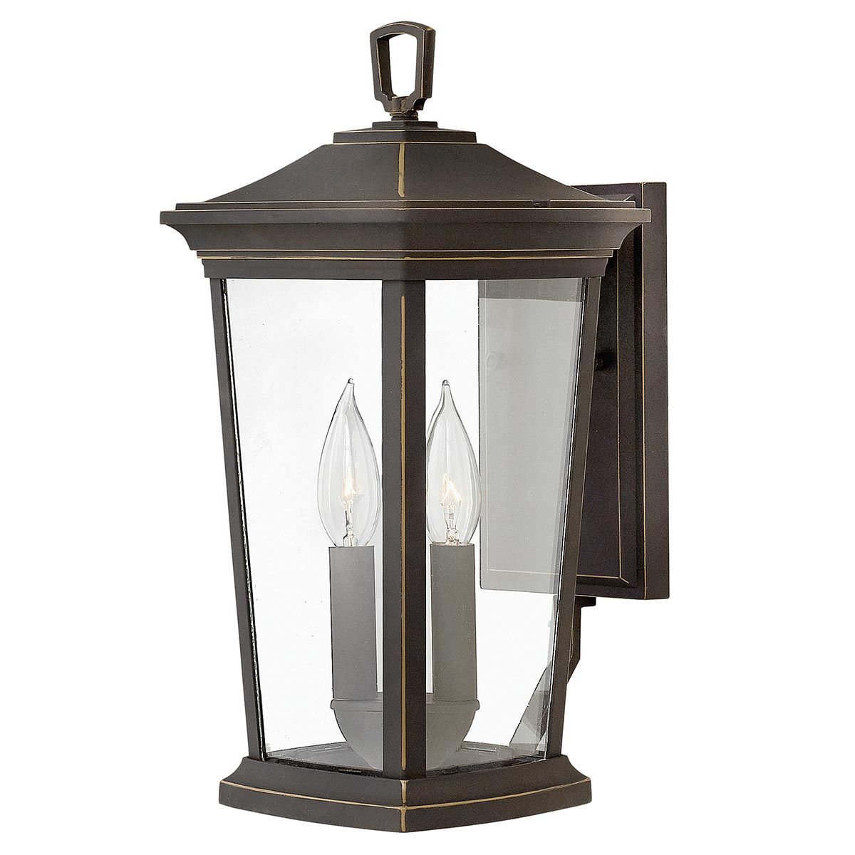 Bromley 2 Light Medium Wall Lantern Oil Rubbed Bronze - HK-BROMLEY2-M