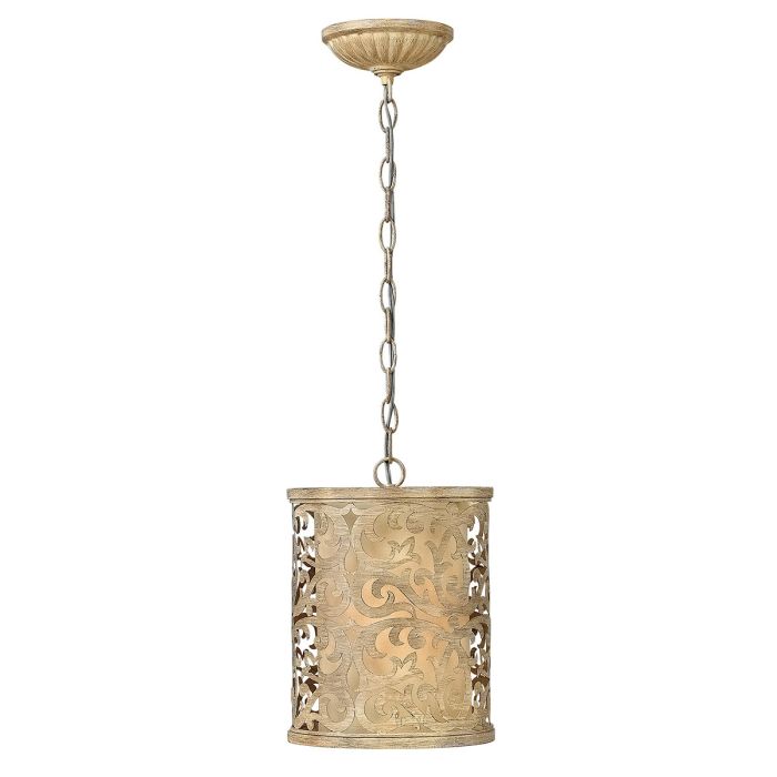 Carabel 1 Light Pendant Brushed Champagne - HK-CARABEL-P-A