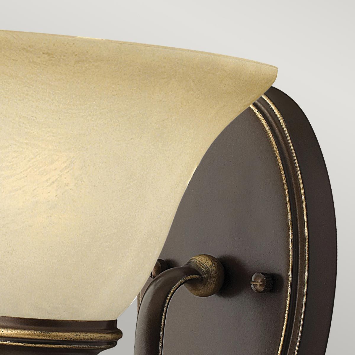 Cello 1 Light Wall Light Antique Bronze - HK-CELLO1