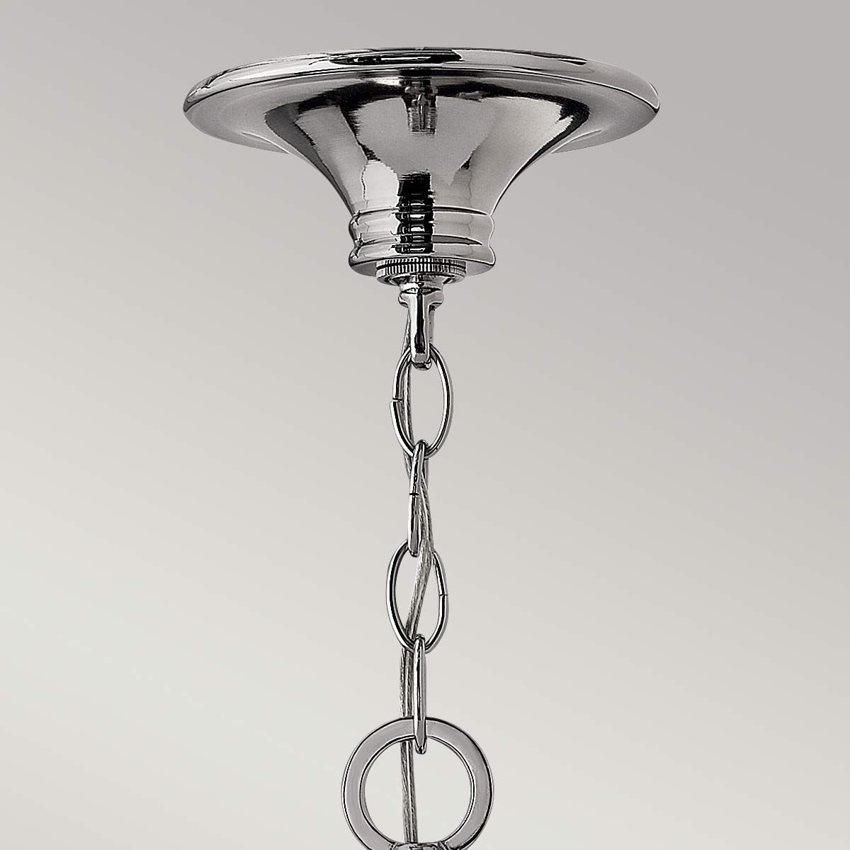 Chandon 3 Light Chandelier Sterling - HK-CHANDON3