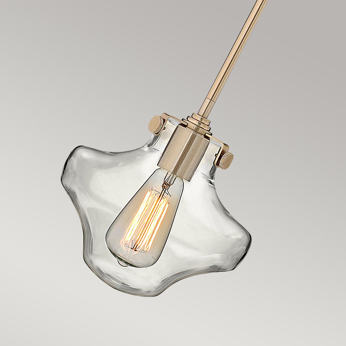 Congress 1 Light Pendant Brushed Caramel - HK-CONGRESS-P-B-BC