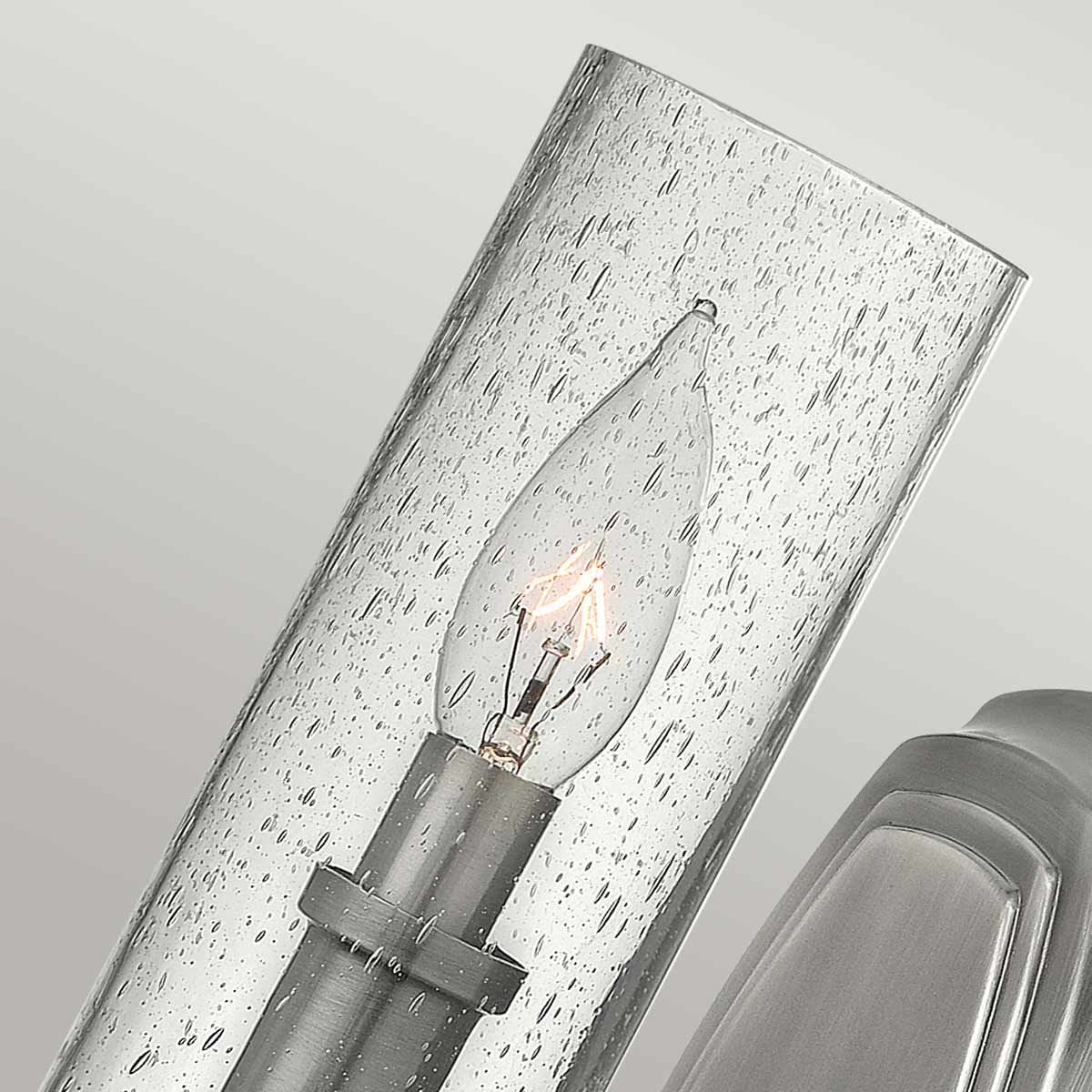 Dakota 1 Light Wall Light Polished Antique Nickel - HK-DAKOTA1