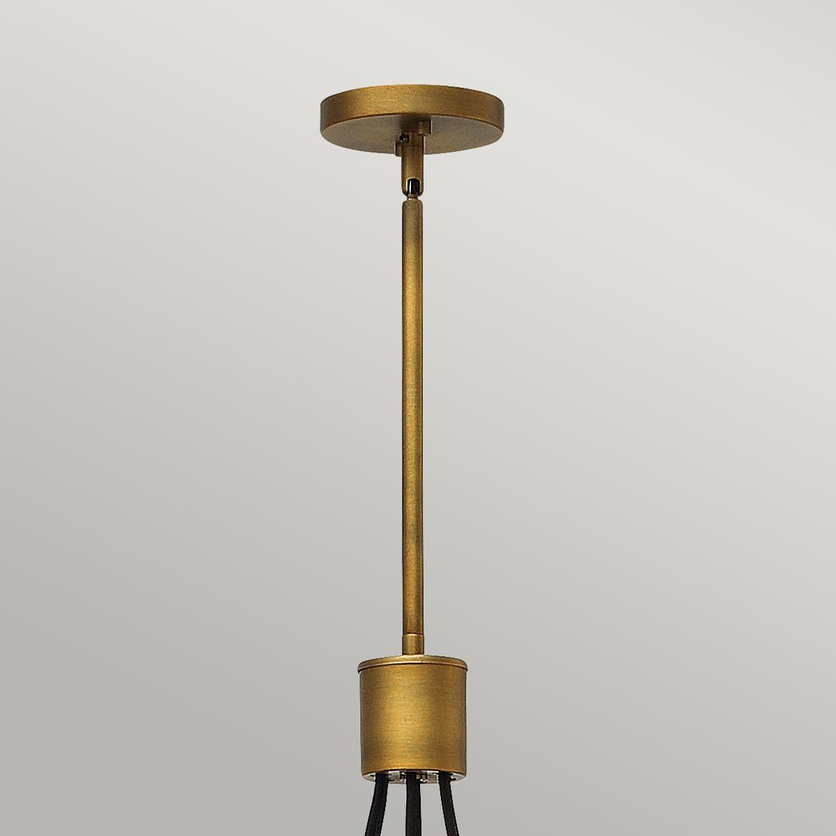 Fulton 7 Light Chandelier Bronze & Brass - HK-FULTON-7P